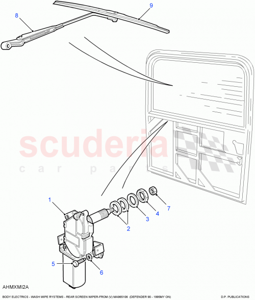 Part Diagram for Land Rover LR033006