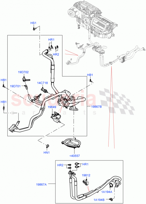 Part Diagram for Land Rover LR131178