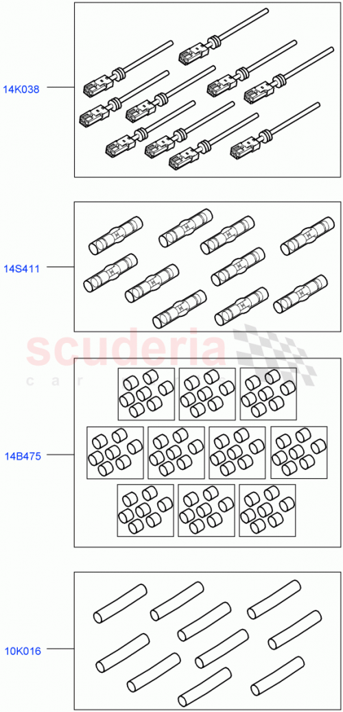 Part Diagram for Land Rover 418777