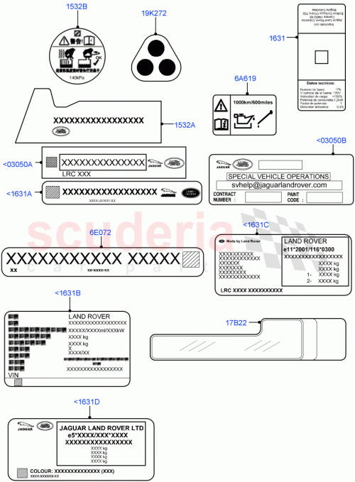Part Diagram for Land Rover LR171681