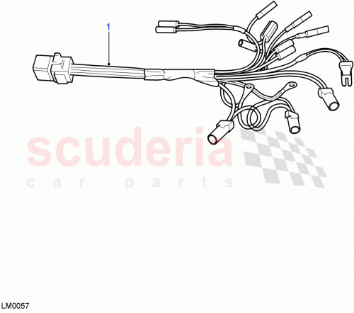 Part Diagram for Land Rover LR016422