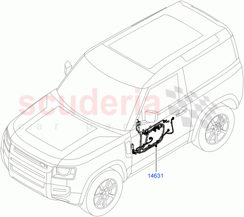 Part Diagram for Land Rover LR145926