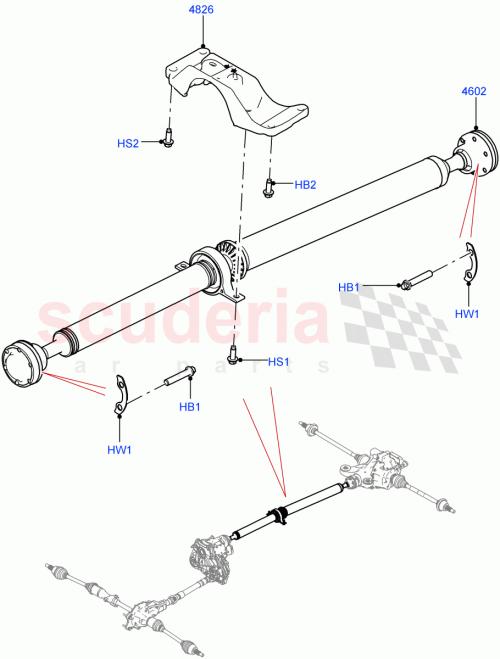 Part Diagram for Land Rover LR131453