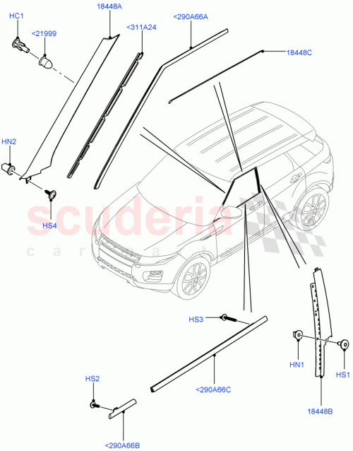 Part Diagram for Land Rover LR094030
