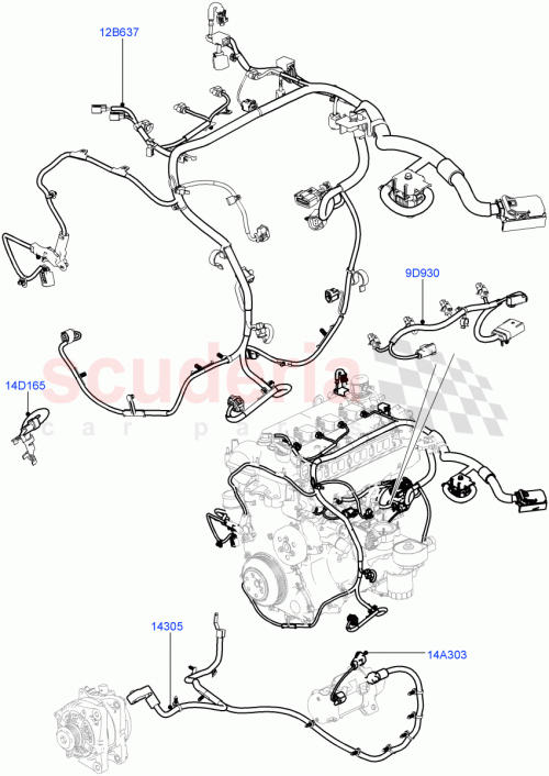 Part Diagram for Land Rover LR076006