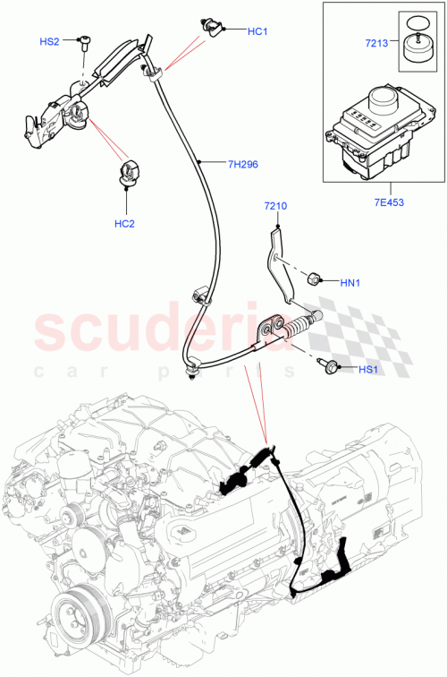 Part Diagram for Land Rover LR092834