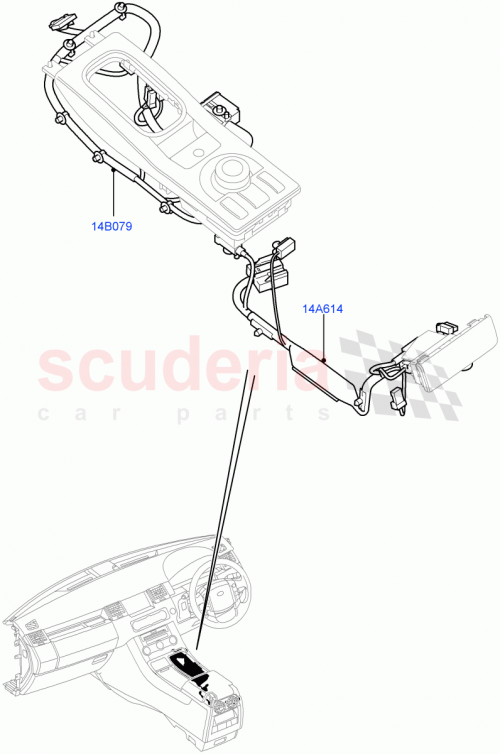 Part Diagram for Land Rover LR030440