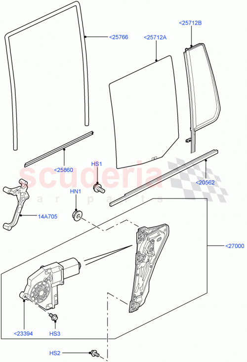 Part Diagram for Land Rover LR013870