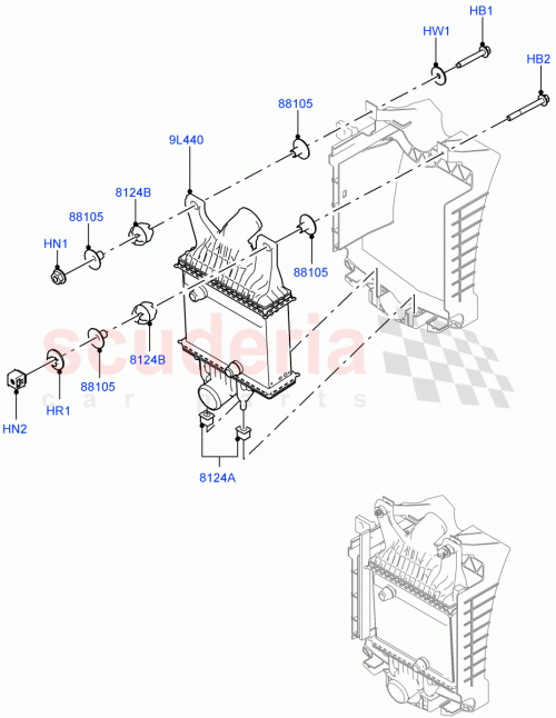 Part Diagram for Land Rover LR062405