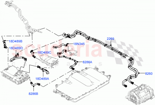 Part Diagram for Land Rover LR155675
