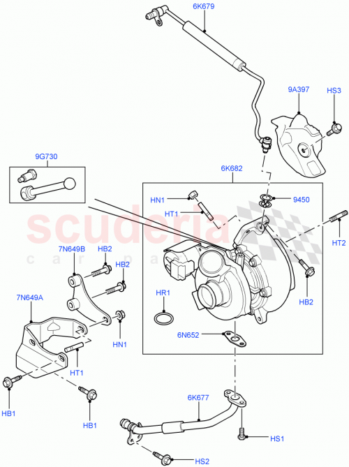 Part Diagram for Land Rover LR014428