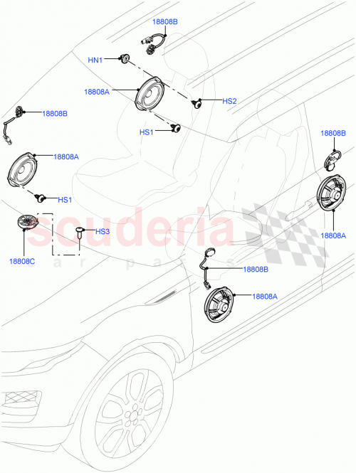 Part Diagram for Land Rover LR079254