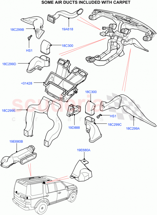 Part Diagram for Land Rover LR017551
