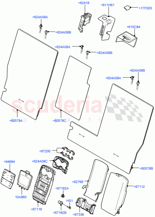 Part Diagram for Land Rover LR059080