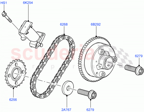 Part Diagram for Land Rover 4536849