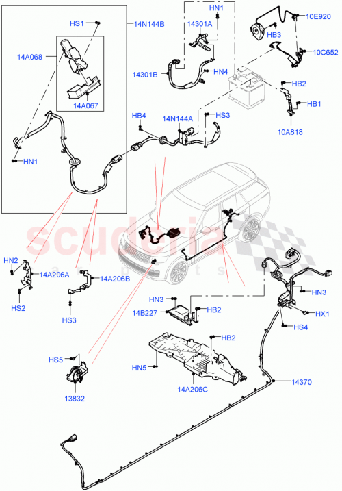 Part Diagram for Land Rover LR151468