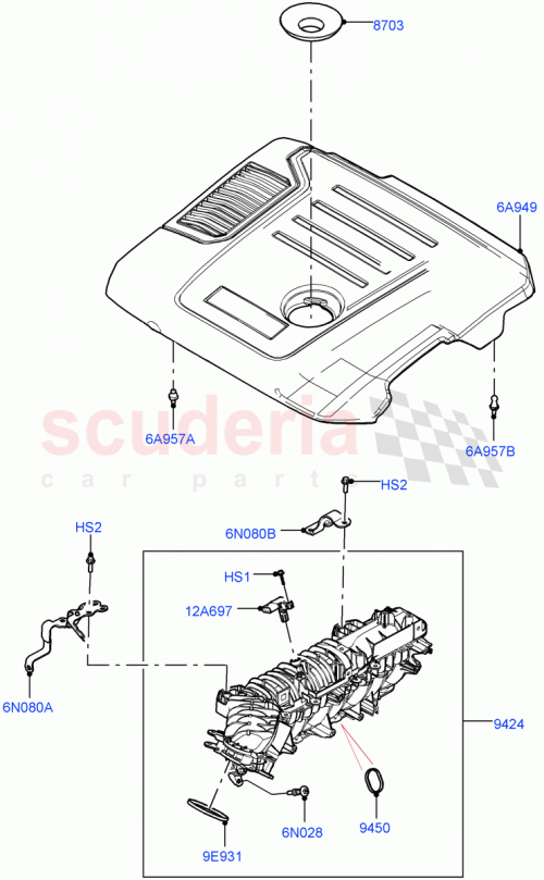 Part Diagram for Land Rover LR141299