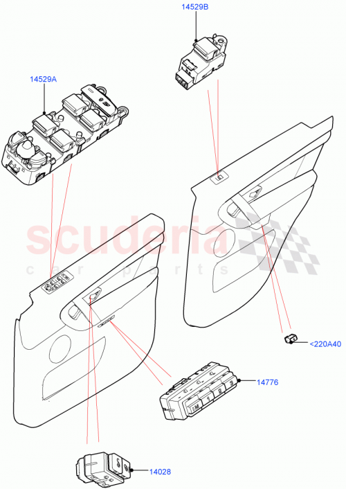 Part Diagram for Land Rover LR132785