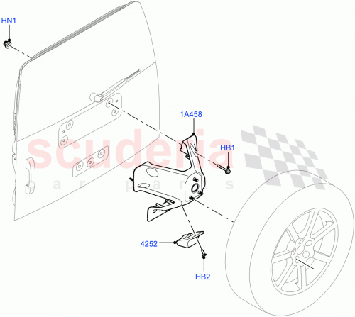 Part Diagram for Land Rover LR148103