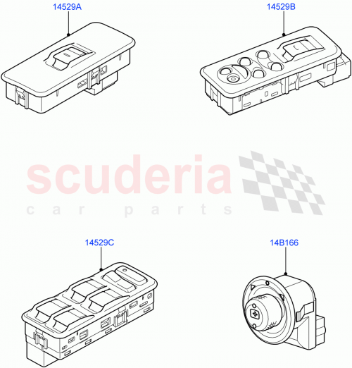 Part Diagram for Land Rover YUD501560PVJ