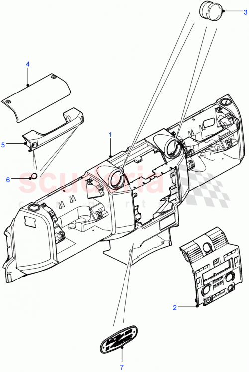 Part Diagram for Land Rover LR069035