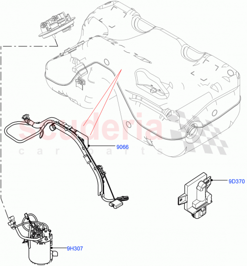 Part Diagram for Land Rover LR072241