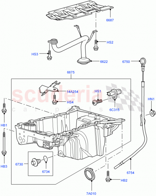 Part Diagram for Land Rover NSC500160