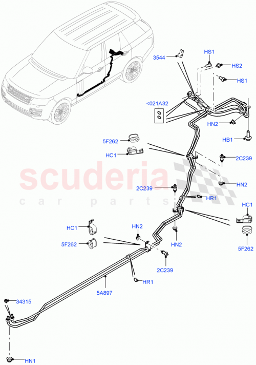 Part Diagram for Land Rover LR085489
