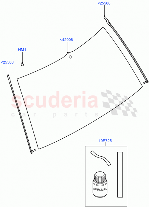 Part Diagram for Land Rover LR018351