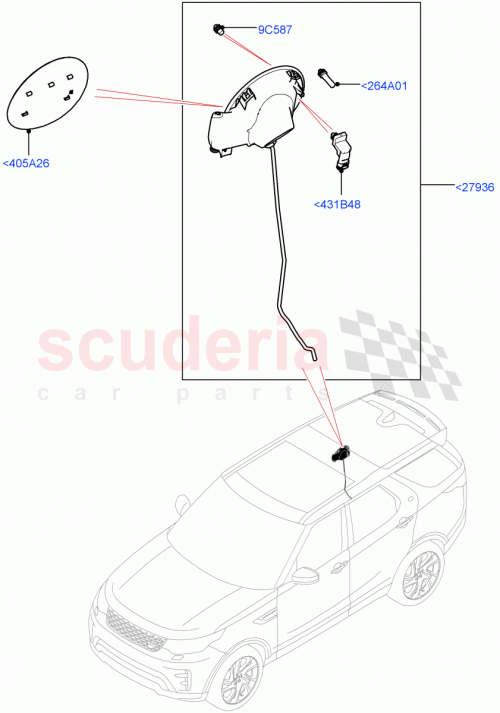 Part Diagram for Land Rover LR083241