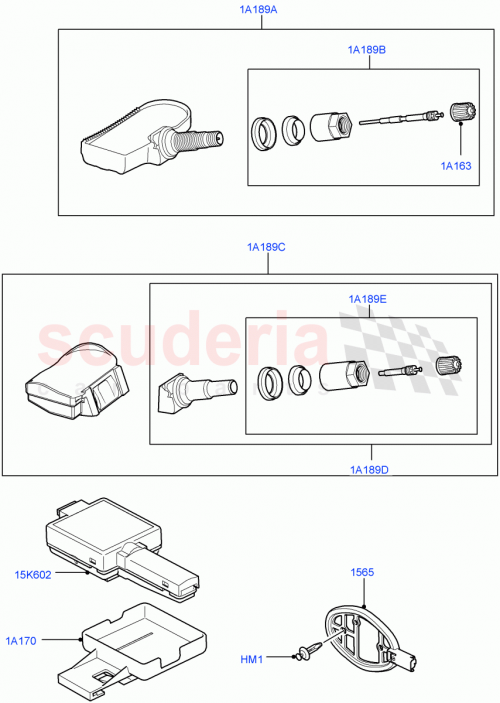 Part Diagram for Land Rover LR014458