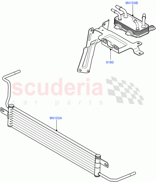 Part Diagram for Land Rover WJU500122