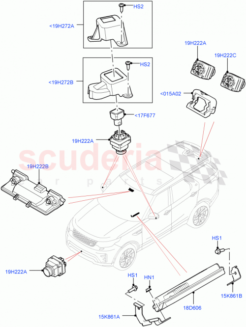 Part Diagram for Land Rover LR081455