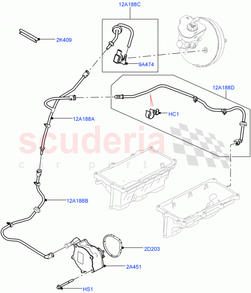 Part Diagram for Land Rover LR090853