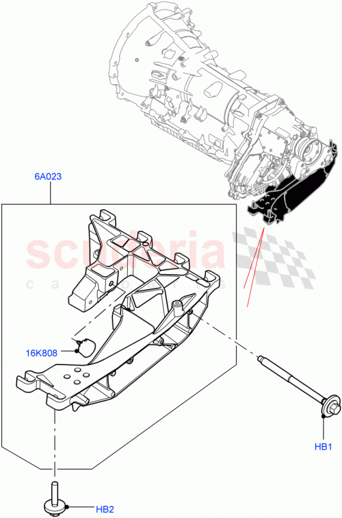 Part Diagram for Land Rover LR090486