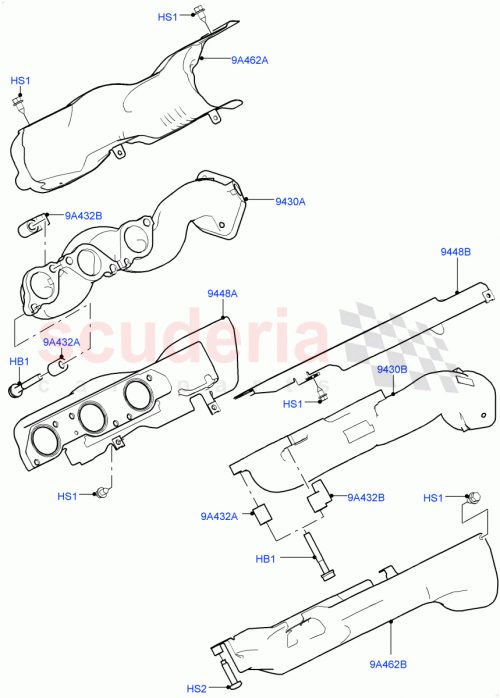 Part Diagram for Land Rover LR052350