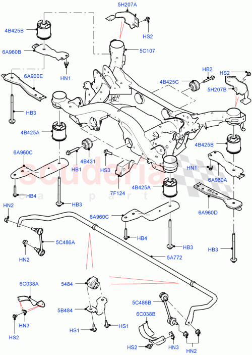 Part Diagram for Land Rover LR066629