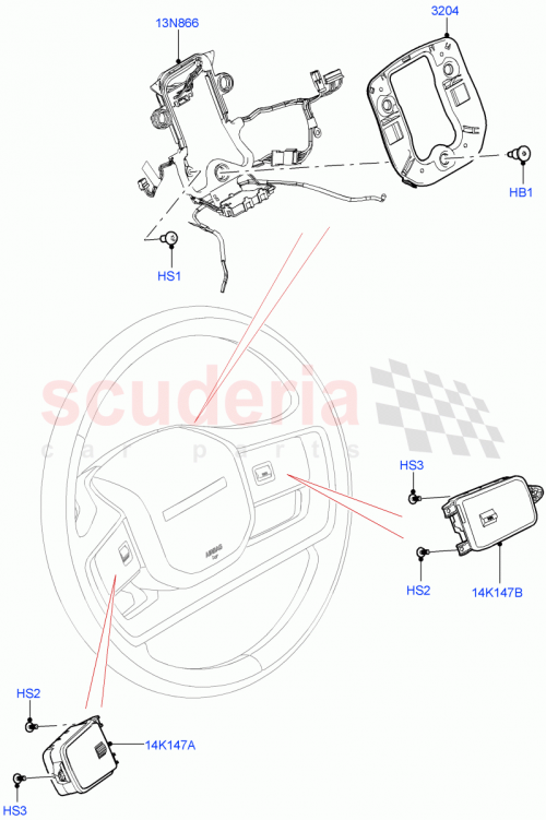 Part Diagram for Land Rover LR133031
