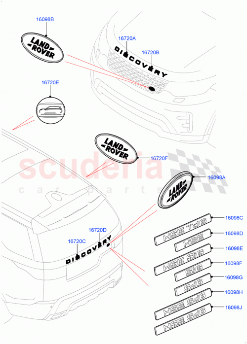 Part Diagram for Land Rover LR083093