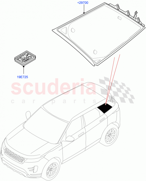 Part Diagram for Land Rover LR155695