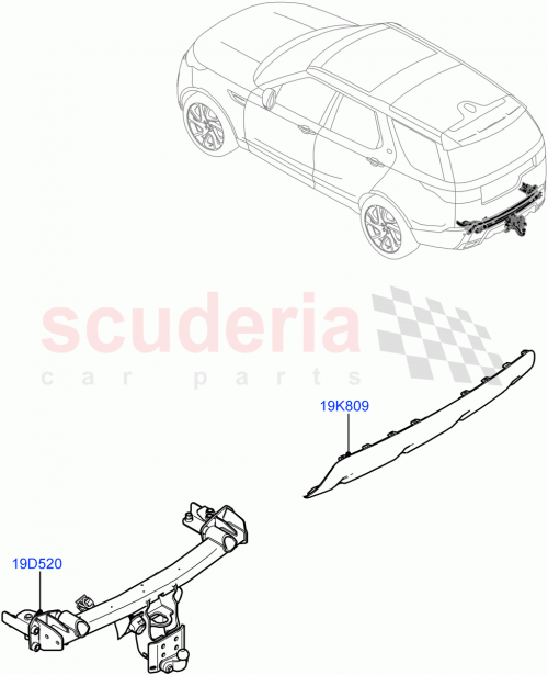 Part Diagram for Land Rover LR083035