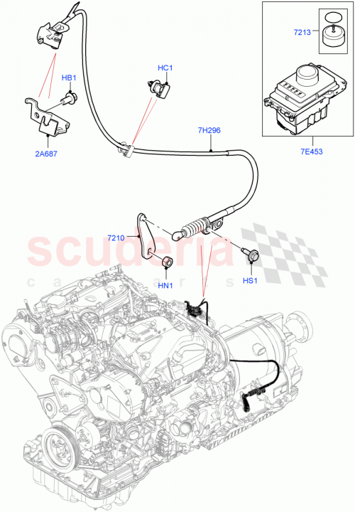 Part Diagram for Land Rover LR092832