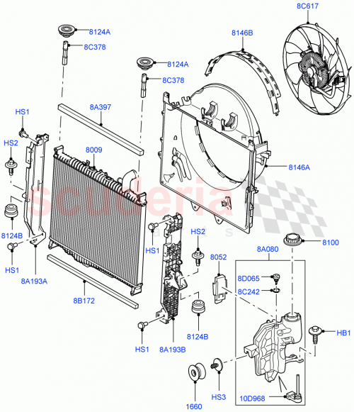 Part Diagram for Land Rover LR023392