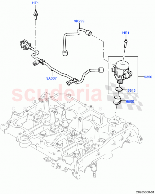 Part Diagram for Land Rover LR110781