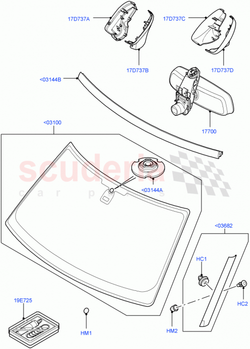 Part Diagram for Land Rover LR024346