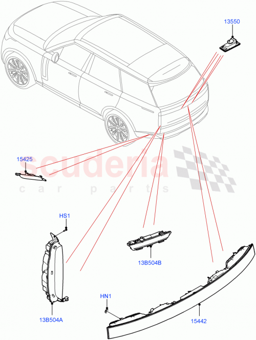 Part Diagram for Land Rover LR152299