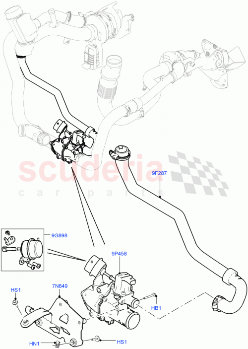 Part Diagram for Land Rover LR063919