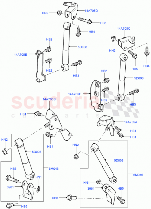 Part Diagram for Land Rover FB110106