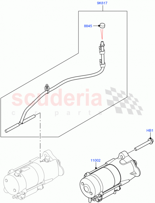 Part Diagram for Land Rover LR090952