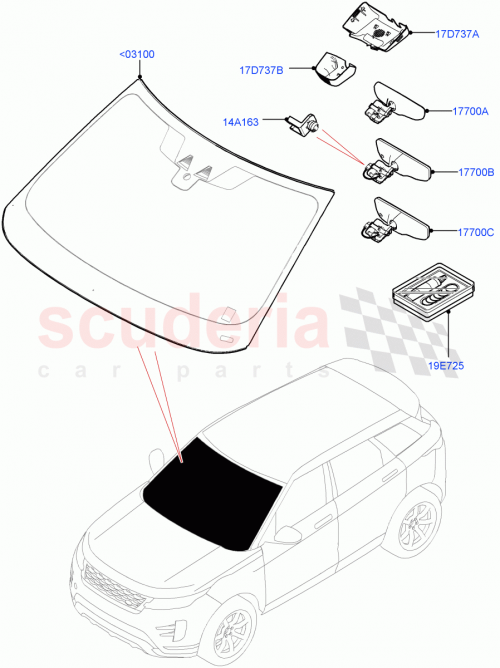 Part Diagram for Land Rover LR117448